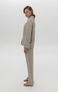 Linen silk pants