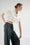Wool drawstring pants